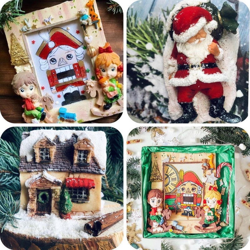 Новый год в шоколаде + Шоколадная рамка Щелкунчик (Екатерина Завирюха)