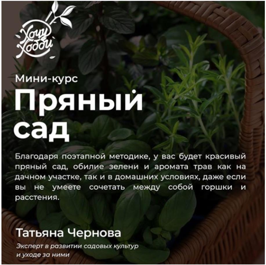 Пряный сад (Татьяна Чернова)