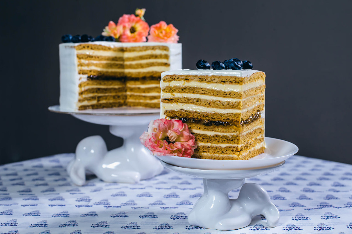 Торт Морковный медовик (Юлианна Сухотерина)