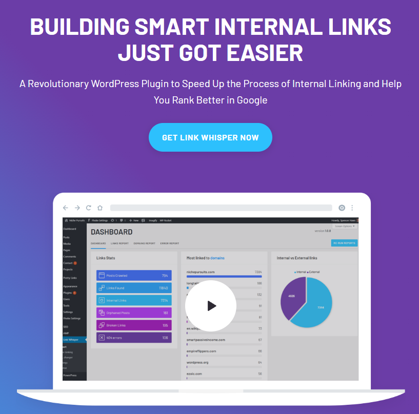 [WordPress] Link Whisper - революционный плагин WordPress для ускорения процесса внутренних ссылок и повышения вашего рейтинга в Яндекс, Google