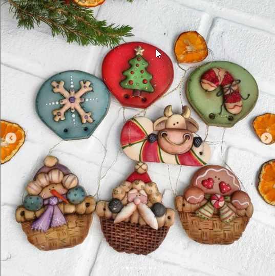 [sunday_cookers] Пряники Новогодние игрушки (Анна Олейник, Константин Олейник)