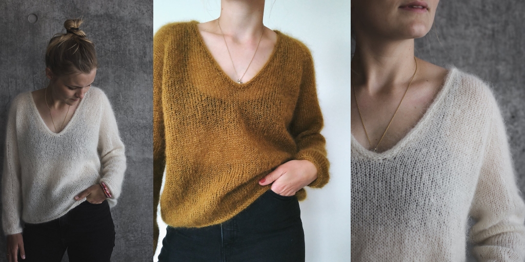 [Вяжи.ру] Пуловер из мохера Cumulus (Petiteknit), фото 1 из 1.