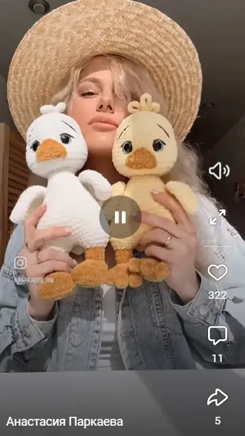 Цыплёнок и Гусь. Кря Кря (Анастасия Паркаева)