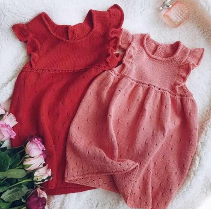 Детское Платье Ягодка (maybelletane)