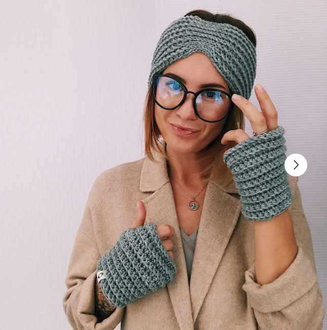 [lavka_bulavka] Повязка и митенки (Анастасия Асанова)