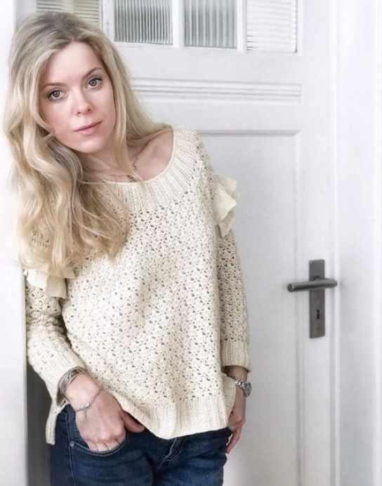 Пуловер крючком (knitt_fay)
