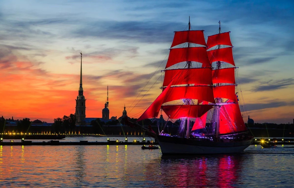 [Живопись Маслом] Алые паруса (Александра Черная)