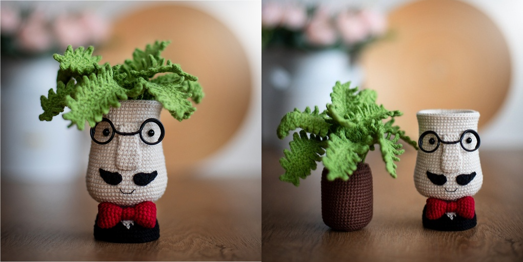 [dorogina_toys] Кашпо (Елена Дорогина), фото 1 из 1.