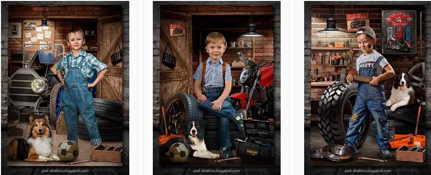 [psd-shablon.blogspot] Фотошаблоны Автомеханик