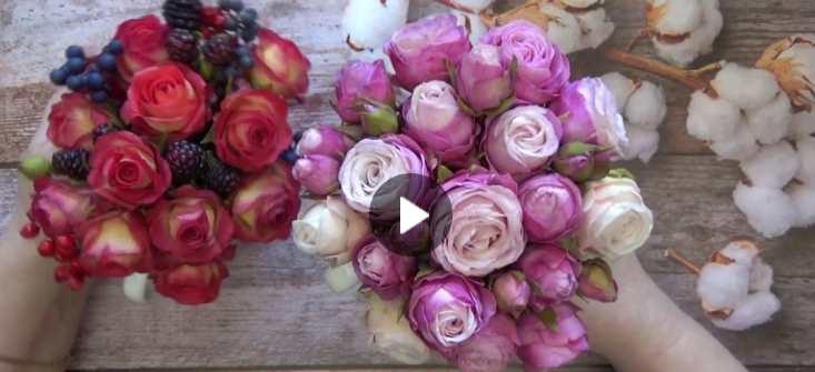 МК Роза "Леди бомбастик из холодного фарфора" (Инна Голубева)