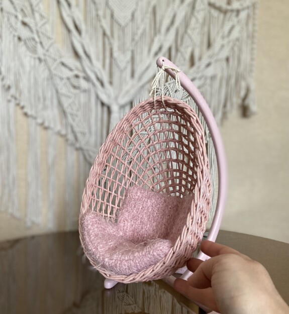 [valeriiapletenie] Кукольное кресло-кокона (Валерия Астафьева)