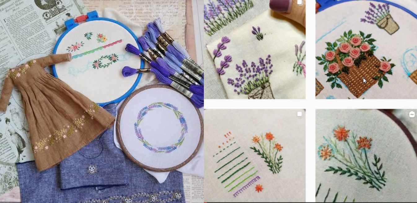 Микро и мини вышивка (nadin.needlework)