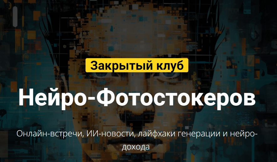 Закрытый клуб нейро-фотостокеров (Вадим Закиров)