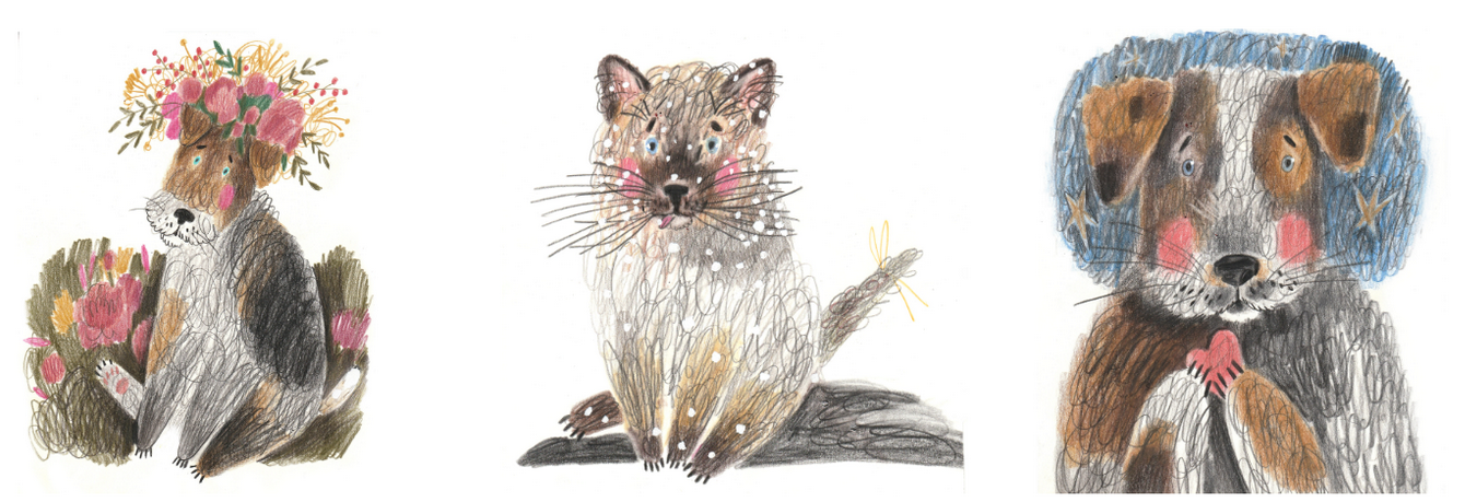 [Школа свободного рисования] Домашние очаровашки (Мария Маргевич), фото 1 из 1.