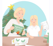 Марафон Новогодний адвент 2022-2023 для детей 6-8 лет (Анна Куприянова)