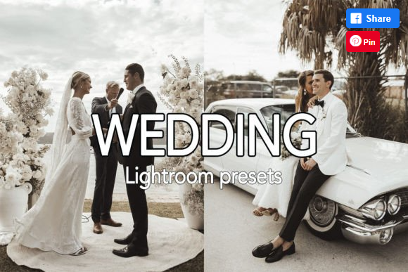 [Creativefabrica] 15 Wedding Lightroom Presets