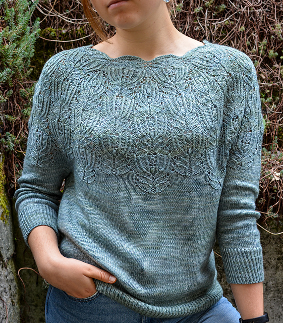 Свитер Yagmur Sweater на русском (Валентина Богданова)