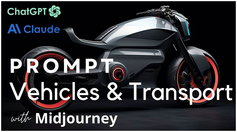 Transportation Image Prompts: Create Vehicle & Transportation AI Image Prompts (Jenn Mishra, Дженн Мишра)
