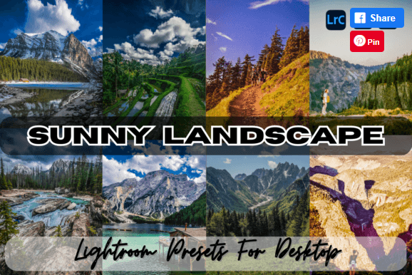 [Creativefabrica] Sunny Landscape Lightroom Presets