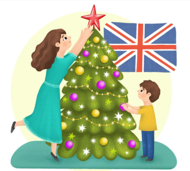 [MY ENGLISH BABY] Дополнительный блок (английский) для детей Рождество (Мария Елисеева)