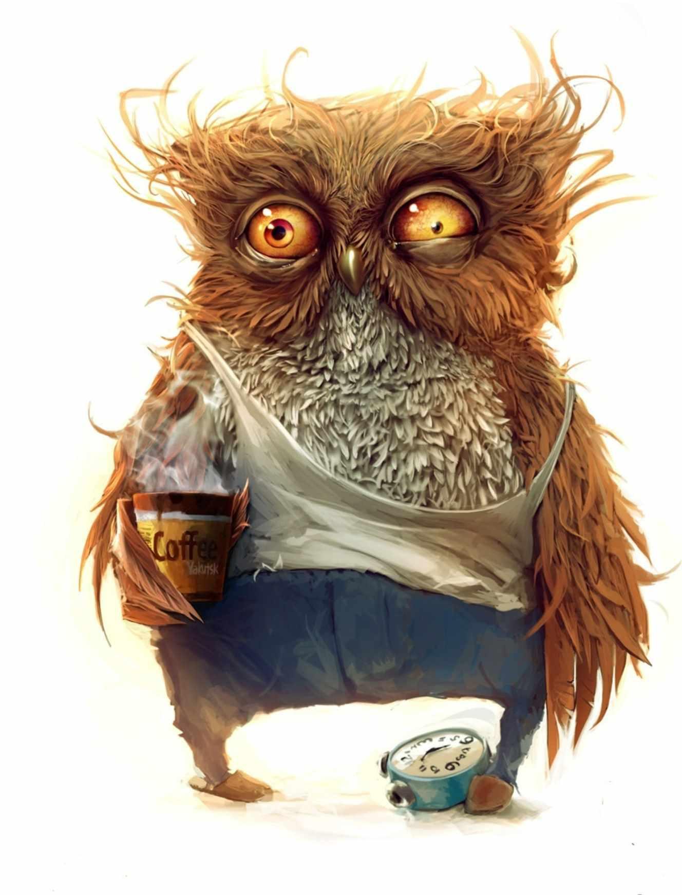 Сумашедшая сова (Ольга Базанова)