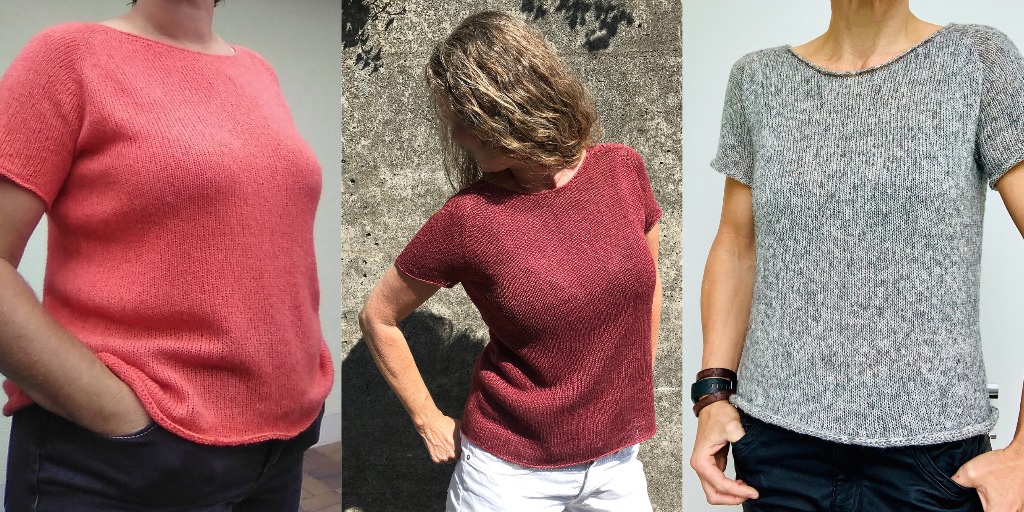 [Вяжи.ру] Футболка реглан Sammensat T (Elsebeth Judith)