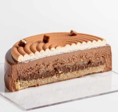 [Кондитерка] Рецепт муссового торта Банан-Карамель (Вера Никандрова)