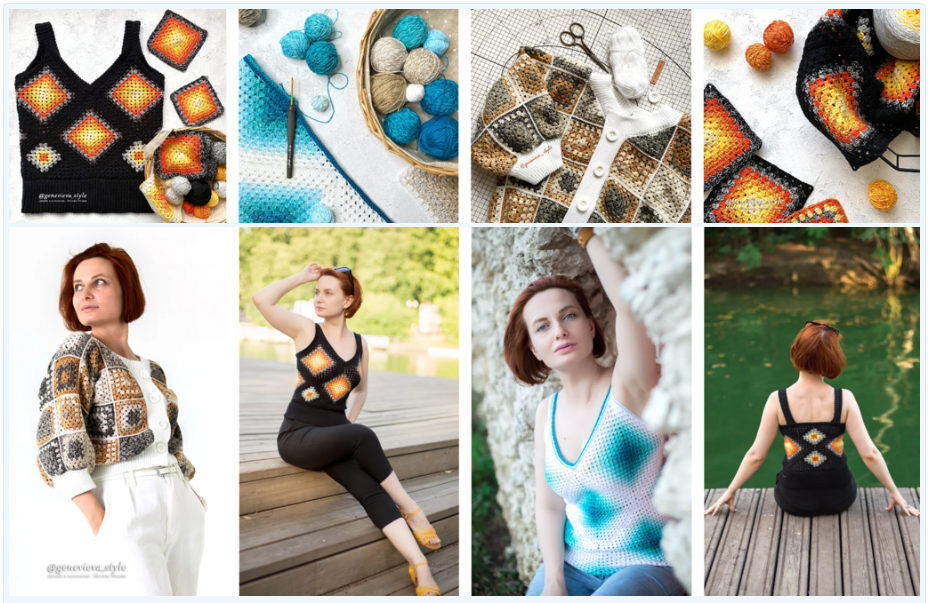 Женин бабушкин квадрат (Евгения Теплова)