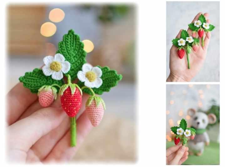 Букетик земляники (Валерия Гаврилова)