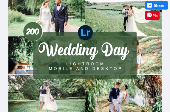 [Creativefabrica] Wedding Day Mobile and Desktop Presets