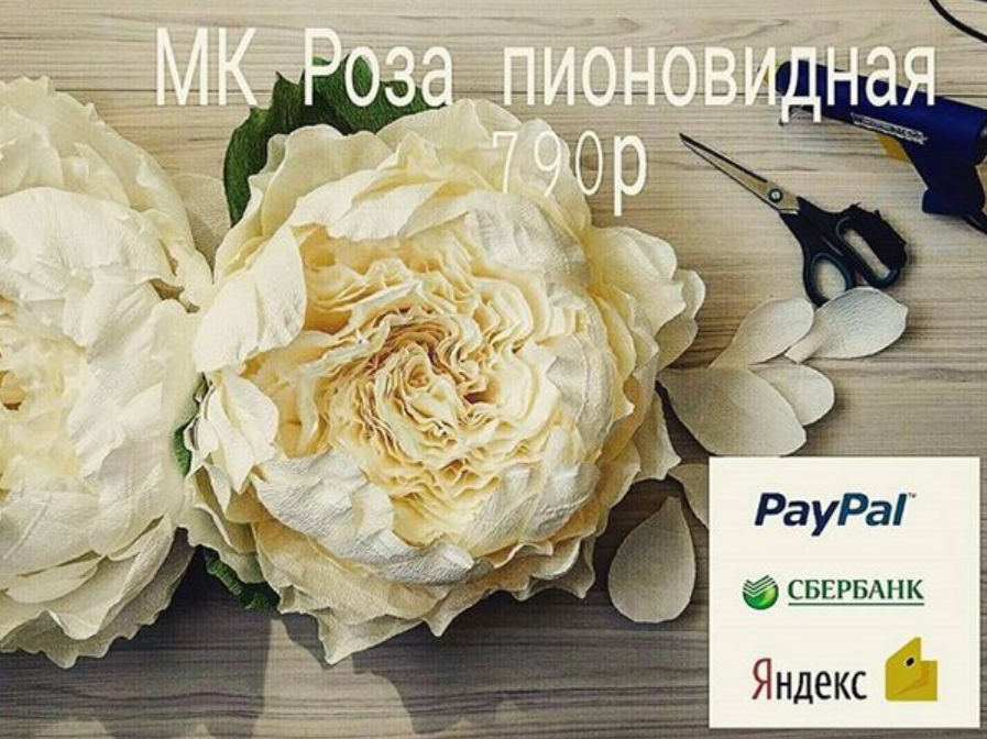 Пионовидная роза (Анна Цветкова)