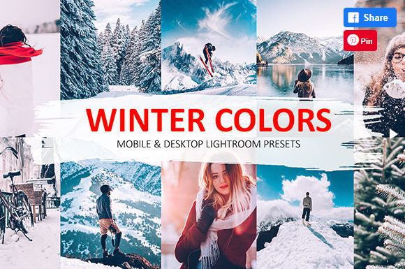 [Creativefabrica] Winter Lightroom & Mobile Presets, фото 1 из 1.