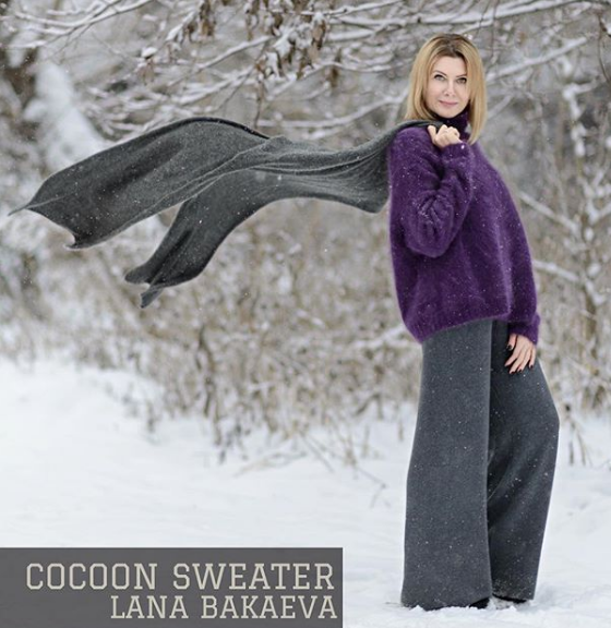 Свитер Cocoon  (lana_bakaeva)