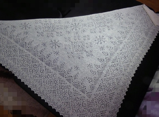 Шаль Снеженика (Ольга Святоч)