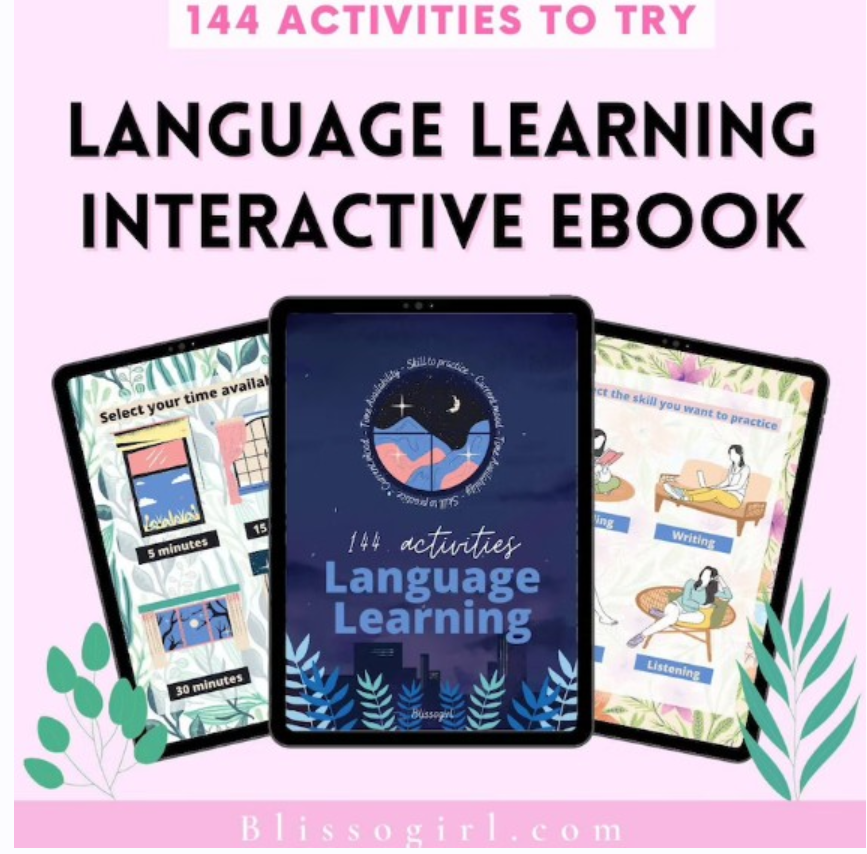 [Blissogirl] Интерактивная электронная книга для изучения языка