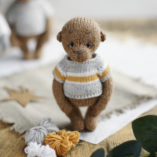 [mini_kykla] Мишка Тедди (Ирина Латухина), фото 1 из 1.