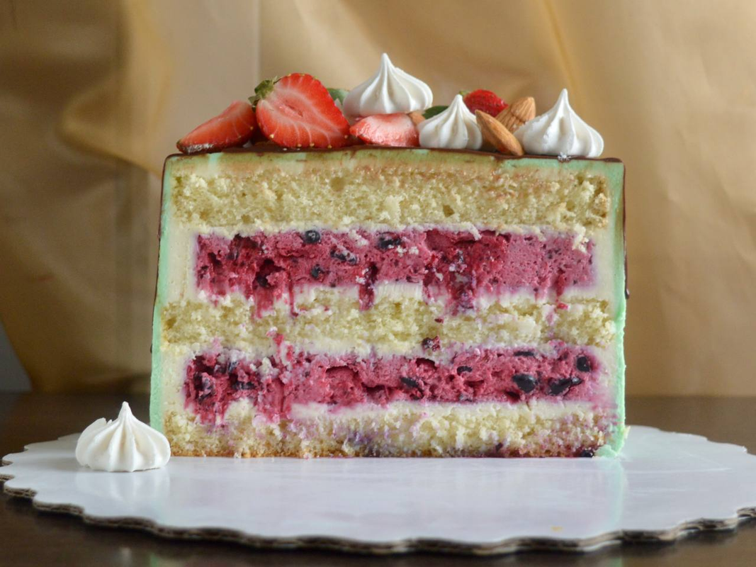 Торт Смородиновое мороженое (Дарья Семененко)