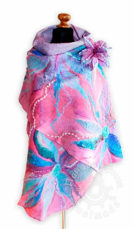 Мастер класс по нуно-палантину Маркиза (Ирина Панова)