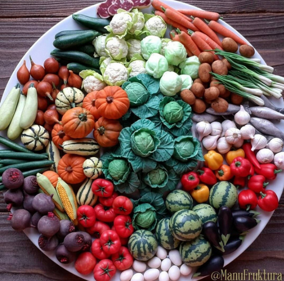 Видеокурс "Школа лепки овощей" - лепка 19 овощей и фруктов (Юлия Бухарова)