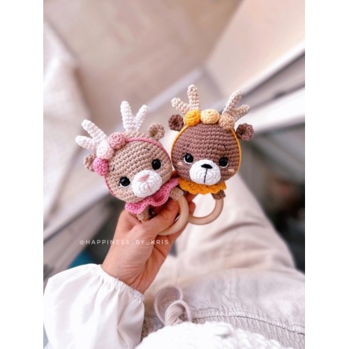 [Happiness By Kris] Погремушка Олененок (Кристина Лысова)