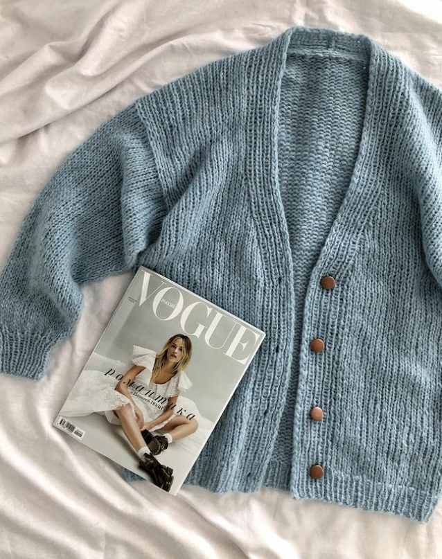 Базовый кардиган (Ольга Кичукова)