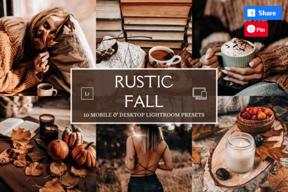 [Creativefabrica] 10 Rustic Fall Lightroom Presets