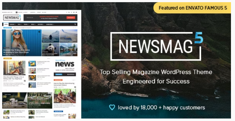[themeforest] Newsmag - Newspaper & Magazine WordPress Theme