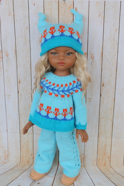 [Любимая кукла] Нимфа-бирюзовая на Паолок и Минуш (Марина Кащенкова)