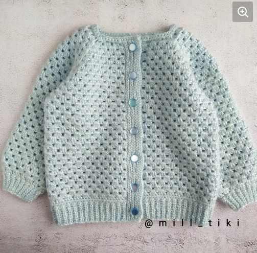 Мастер-класс кофточка Нежность (Mill_tiki)