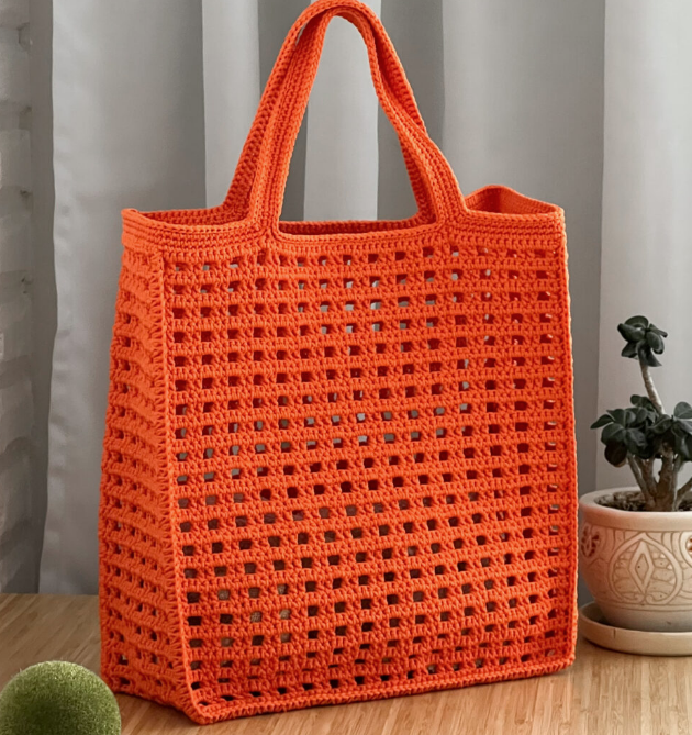 Сумка-шопер MeshBag (Диана Бехет) @behet.handmade