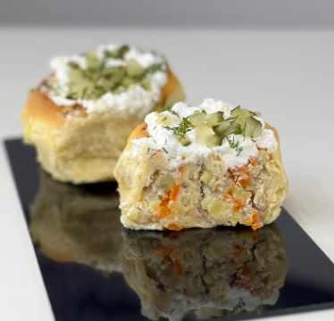 [mk-manakhova] Закусочный синнабон Мимоза (Мария Манахова)