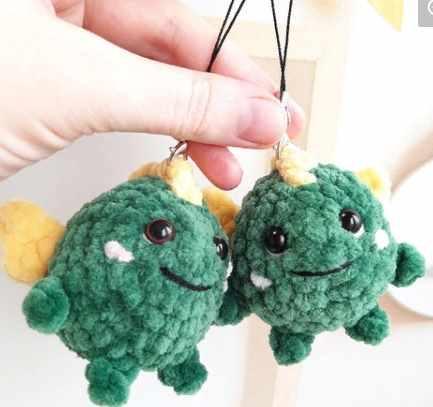 Дракончик брелок (Антонина Найманова)