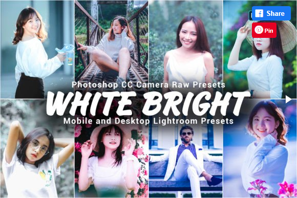 [Creativefabrica] 50 White Bright Lightroom Presets