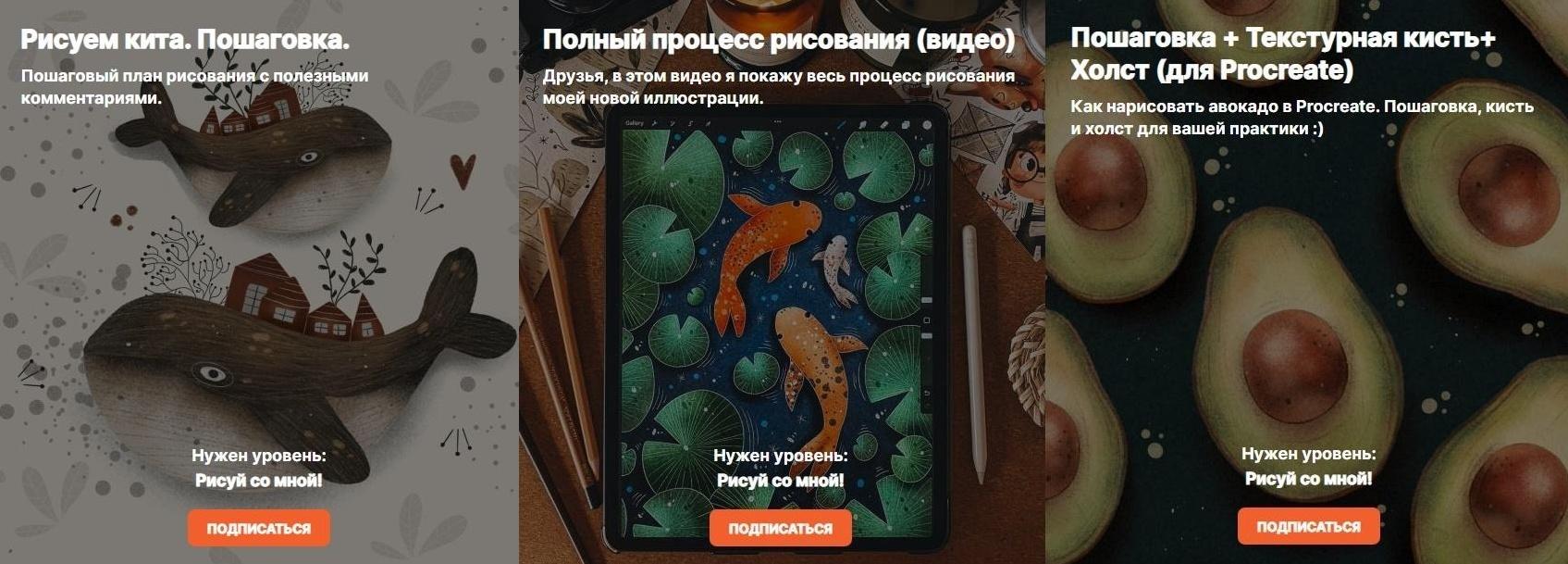 [nelli_suneli] Уроки рисования. Пошаговки с Boosty за Июль 2022. Тариф Рисуй со мной (Нелли Санейл)